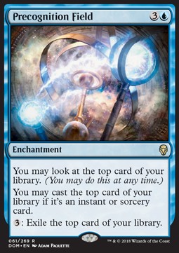 Precognition Field DOM-61 Rare Excellent Englisch