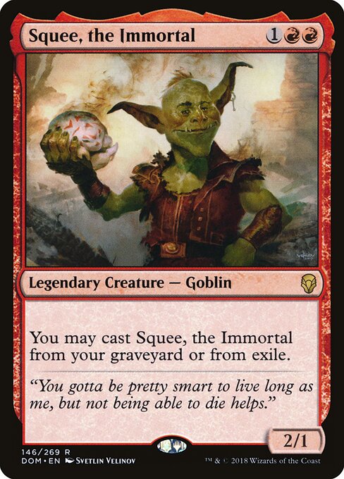 Squee, the Immortal DOM-146 Rare Excellent Englisch