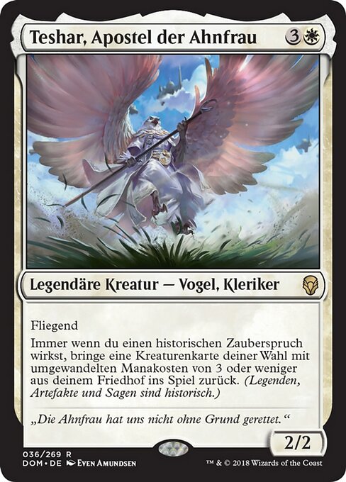 Teshar, Apostel der Ahnfrau DOM-36 Rare Excellent Deutsch