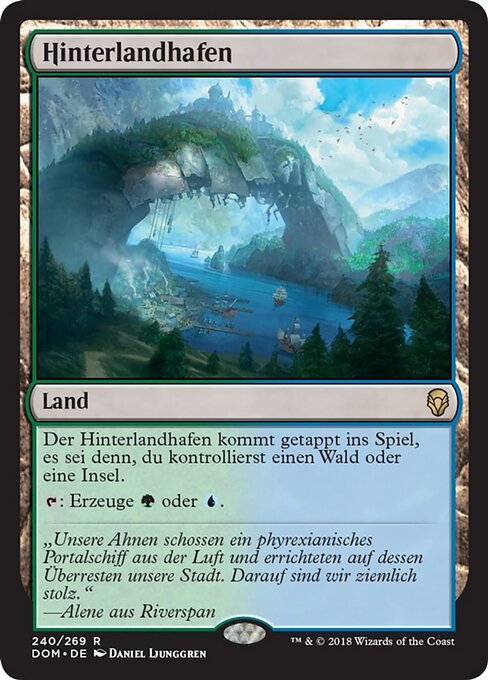 Hinterlandhafen DOM-240 Rare Excellent Deutsch