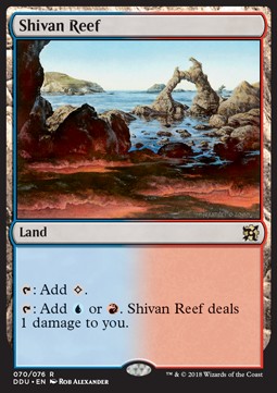 Shivan Reef DDU-70 Rare Excellent Englisch