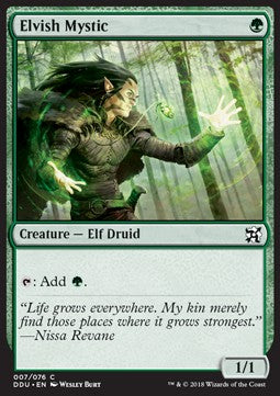 Elvish Mystic DDU-7 Common Excellent Englisch