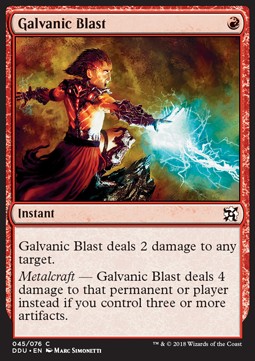 Galvanic Blast DDU-45 Common Excellent Englisch