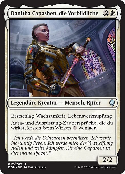 Danitha Capashen, die Vorbildliche DOM-12 Uncommon Good Deutsch