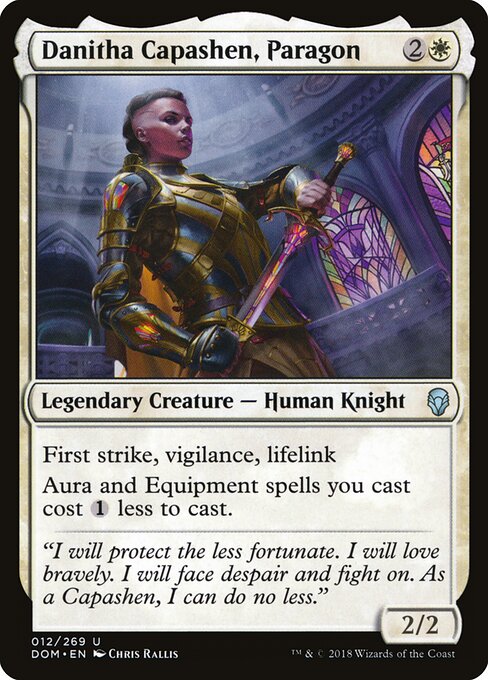 Danitha Capashen, Paragon DOM-12 Uncommon Excellent Englisch