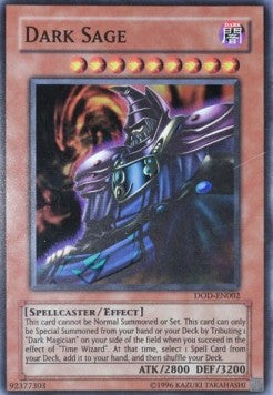 Dunkler Gelehrter (V.2) DOD-002 Super Rare Poor Deutsch