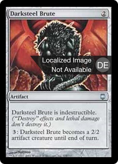 Nachtstahl-Rohling DST-108 Uncommon Light Played Deutsch Foil