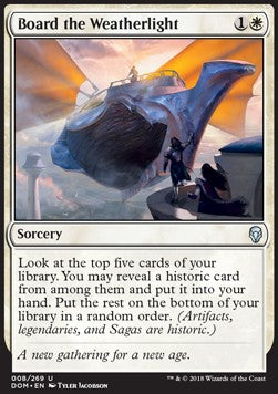 An Bord der Wetterlicht DOM-8 Uncommon Excellent Englisch Foil