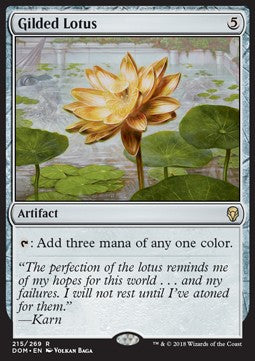 Gilded Lotus DOM-215 Rare Excellent Englisch