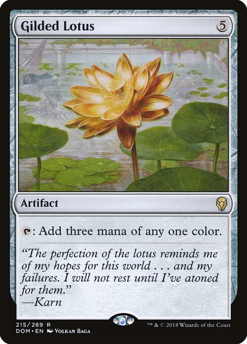 Gilded Lotus DOM-215 Rare Excellent Englisch