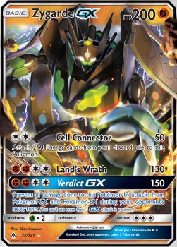 Zygarde GX FLI-73 Ultra Rare Poor Deutsch
