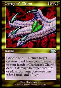 Darigaaz's Charm PLS-100 Uncommon Light Played Englisch