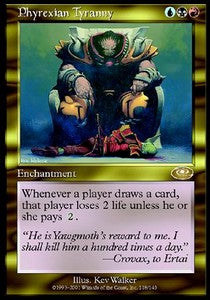 Phyrexian Tyranny PLS-118 Rare Light Played Englisch
