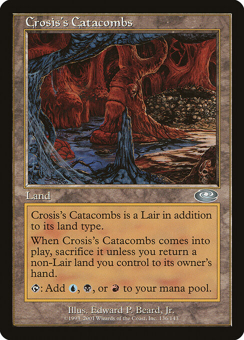 Crosis's Catacombs PLS-136 Uncommon Light Played Englisch