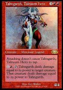 Tahngarth, Talruum-Held (V.2) PLS-74 Rare Excellent Deutsch Foil
