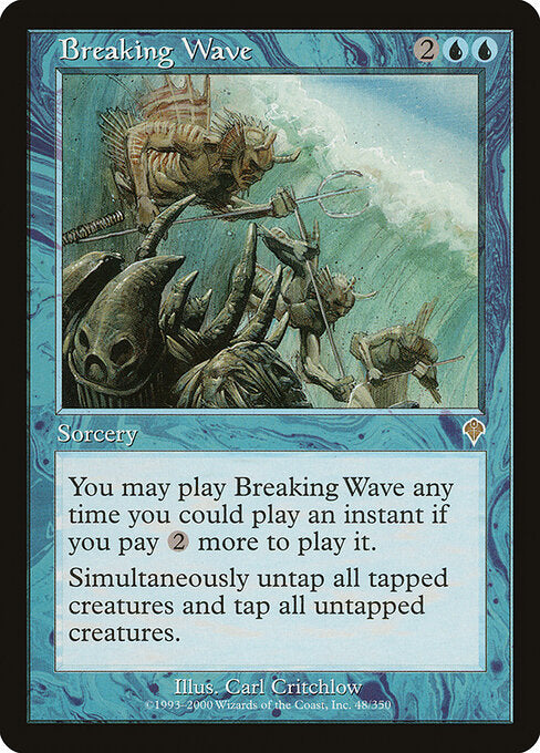 Breaking Wave INV-48 Rare Excellent Englisch