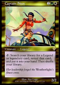 Captain Sisay INV-237 Rare Good Japanisch