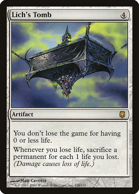 Lich's Tomb DST-128 Rare Excellent Englisch