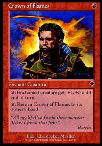 Crown of Flames INV-142 Common Light Played Englisch