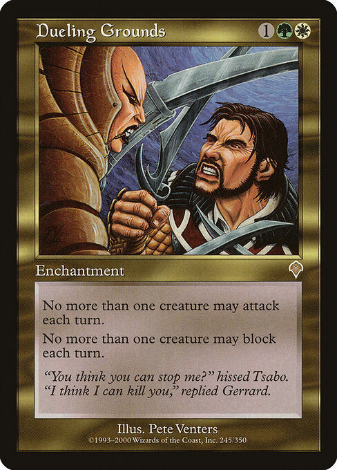 Dueling Grounds INV-245 Rare Excellent Englisch