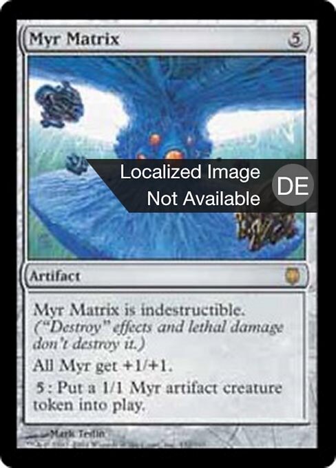 Myr-Matrix DST-132 Rare Light Played Deutsch