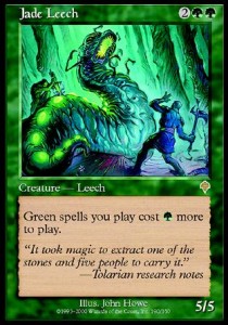 Jade Leech INV-190 Rare Good Englisch