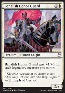 Benalische Ehrengarde DOM-5 Common Excellent Englisch Foil