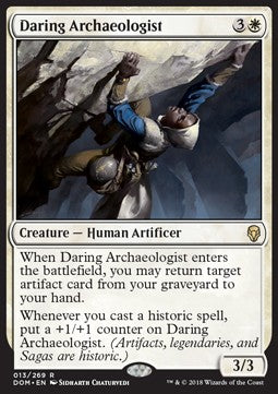 Verwegene Archäologin DOM-13 Rare Excellent Englisch Foil