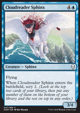 Wolkenleser-Sphinx DOM-47 Common Excellent Englisch Foil