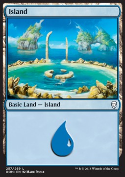 Insel (V.4) DOM-257 Land Excellent Englisch Foil