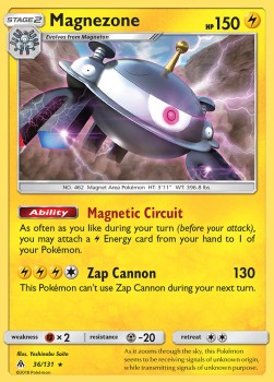 Magnezone FLI-36 Holo Rare Excellent Deutsch