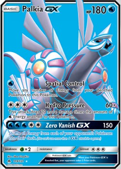 Palkia GX FLI-119 Ultra Rare Good Deutsch