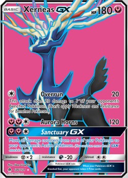Xerneas GX FLI-126 Ultra Rare Light Played Deutsch