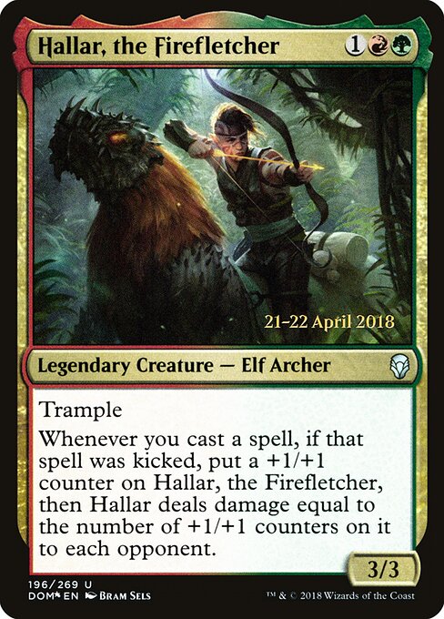 Hallar Feuerpfeil PDOM-196 Uncommon Excellent Deutsch Foil