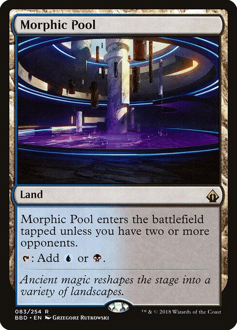 Morphic Pool BBD-83 Rare Near Mint Englisch