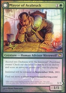 Bürgermeister von Auerbrück / Alphatier des Heulerrudels PROM- Special Light Played Deutsch Foil