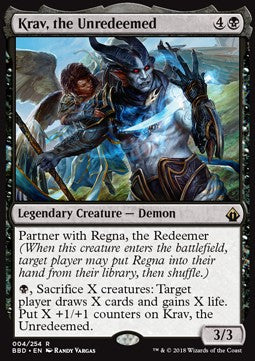 Krav, the Unredeemed BBD-4 Rare Excellent Englisch