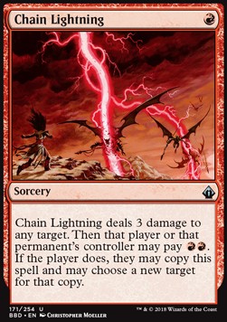 Chain Lightning BBD-171 Uncommon Excellent Englisch