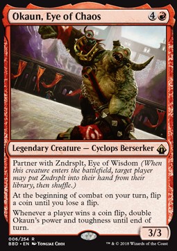 Okaun, Eye of Chaos BBD-6 Rare Excellent Englisch