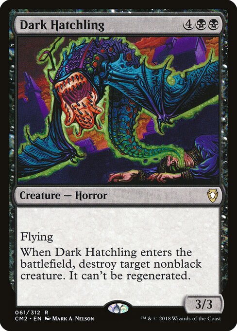 Dark Hatchling CM2-61 Rare Good Englisch