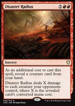 Disaster Radius CM2-92 Rare Excellent Englisch