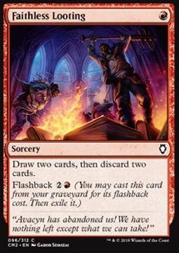 Faithless Looting CM2-96 Common Excellent Englisch