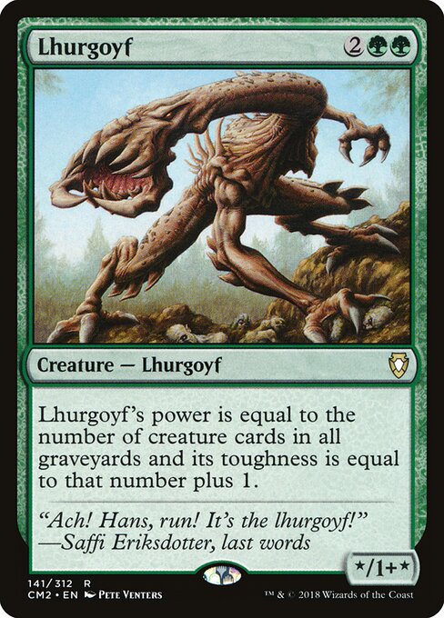 Lhurgoyf CM2-141 Rare Good Englisch