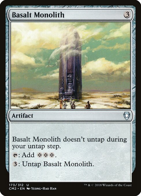 Basaltmonolith CM2-173 Uncommon Excellent Englisch