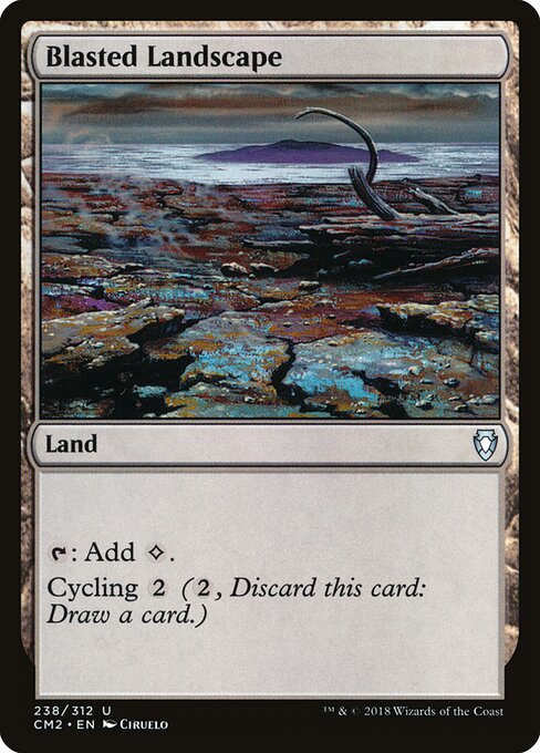 Blasted Landscape CM2-238 Uncommon Excellent Englisch