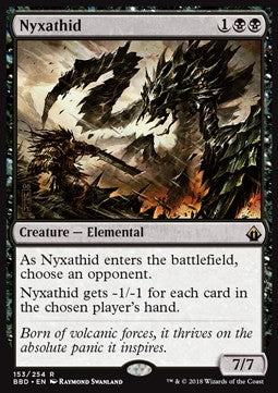 Nyxathid BBD-153 Rare Excellent Englisch