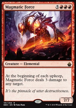 Magmatic Force BBD-181 Rare Good Englisch