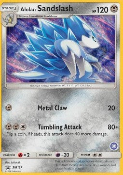 Alolan Sandamer SM-127 Fixed Light Played Deutsch