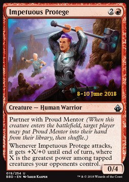 Impetuous Protege PBBD-19 Uncommon Near Mint Englisch Foil