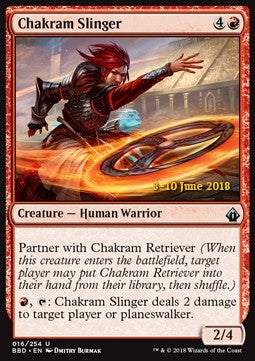 Chakram Slinger PBBD-16 Uncommon Near Mint Englisch Foil